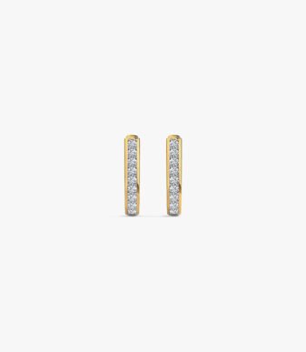 The Tamasvini Gold and Diamond Nosepin for Women