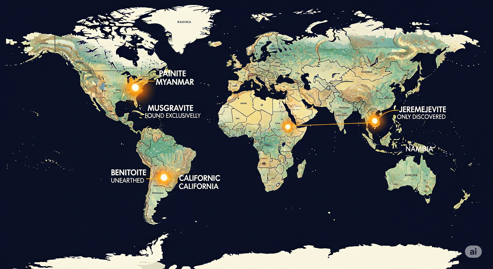 Un mapa mundial